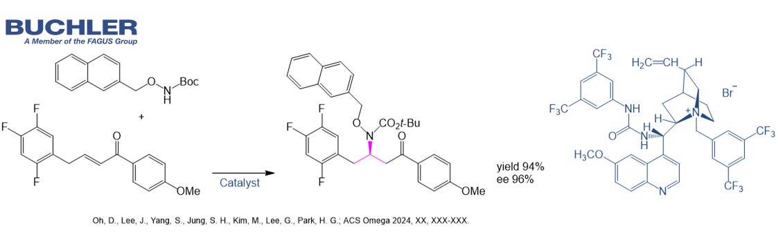 Aza-Michael Addition catalyzed by Quinine Derivative - Buchler GmbH