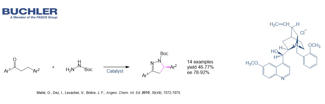 Aza-Michael Addition catalyzed by Quinine Derivative - Buchler GmbH