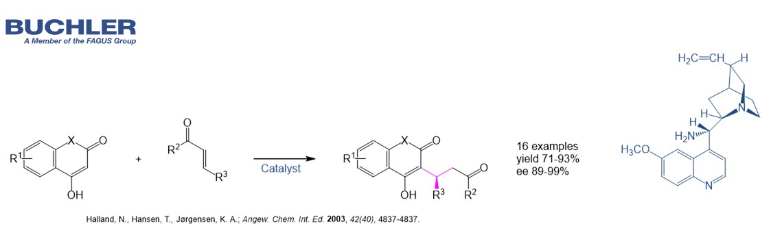 Michael Addition catalyzed by Quinine Derivative - Buchler GmbH